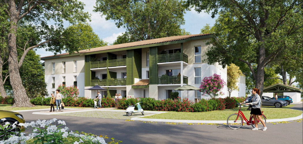 Programme immobilier neuf Le Parc de Bitche - Castets à deux pas du centre-bourg (40260) - Référence : 15480