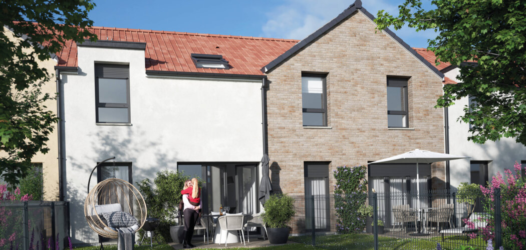 Programme immobilier neuf LES VILLAS ROMAINES - Caudebec-lès-Elbeuf à proximité de Rouen (76320) - Référence : 13443