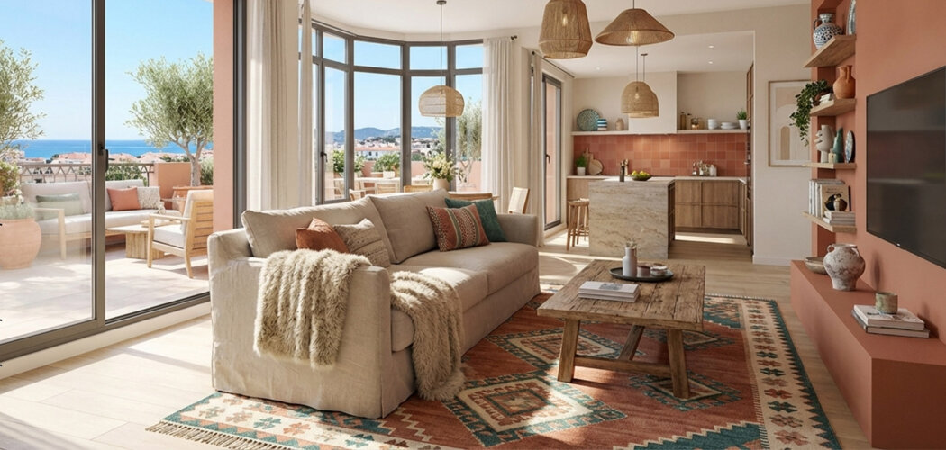 Programme immobilier neuf SABBIA DI MAR - Cavalaire-sur-Mer vivre à deux pas de la mer et du centre-ville (83240) - Référence : 16410