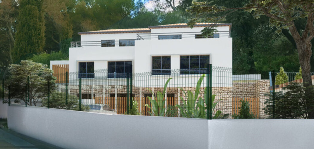 Programme immobilier neuf L'ECRIN DES RAMIAS - Caveirac : 4 logements neufs T4 avec jardins et terrasses dans le quartier des Ramias (30820) - Référence : 11677