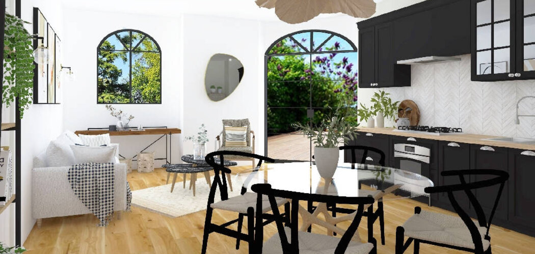 Programme immobilier neuf LES MAGNOLIAS - Cavignac : 8 appartements réhabilités et 8 maisons neuves, Déficit Foncier au cœur de ville (33620) - Référence : 15052