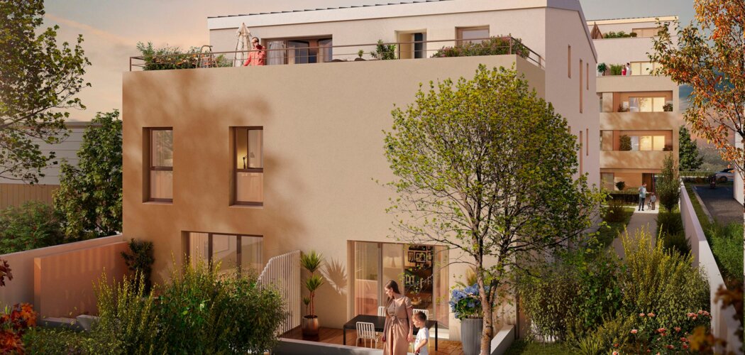 Programme immobilier neuf PICTY - Cenon : appartements neufs intimistes près des commerces (33150) - Référence : 14833