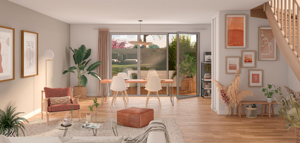 Programme immobilier neuf PICTY - Cenon : appartements neufs intimistes près des commerces (33150) - Référence : 14833