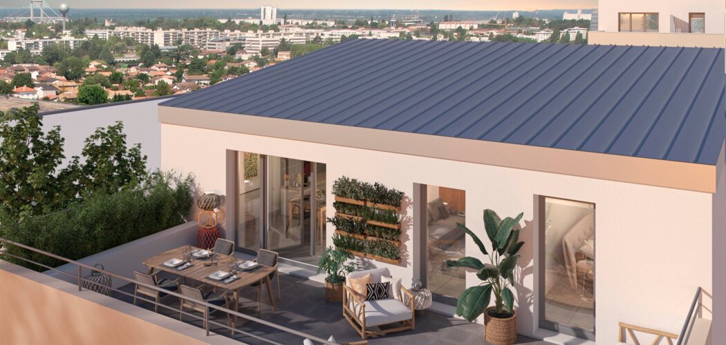 Programme immobilier neuf PICTY - Cenon : appartements neufs intimistes près des commerces (33150) - Référence : 14833