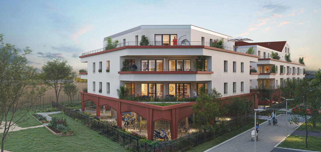 Programme immobilier neuf TERRA COTTA - Cenon quartier en renouveau près des commerces (33150) - Référence : 13839