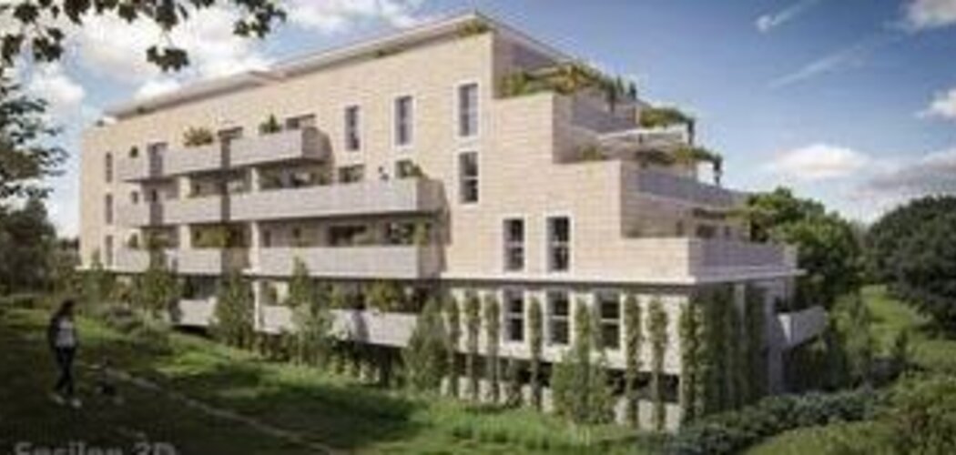 Programme immobilier neuf LES TERRASSES DE PALMER - Cenon résidence contemporaine face au Parc Palmer proche tramway (33150) - Référence : 18561