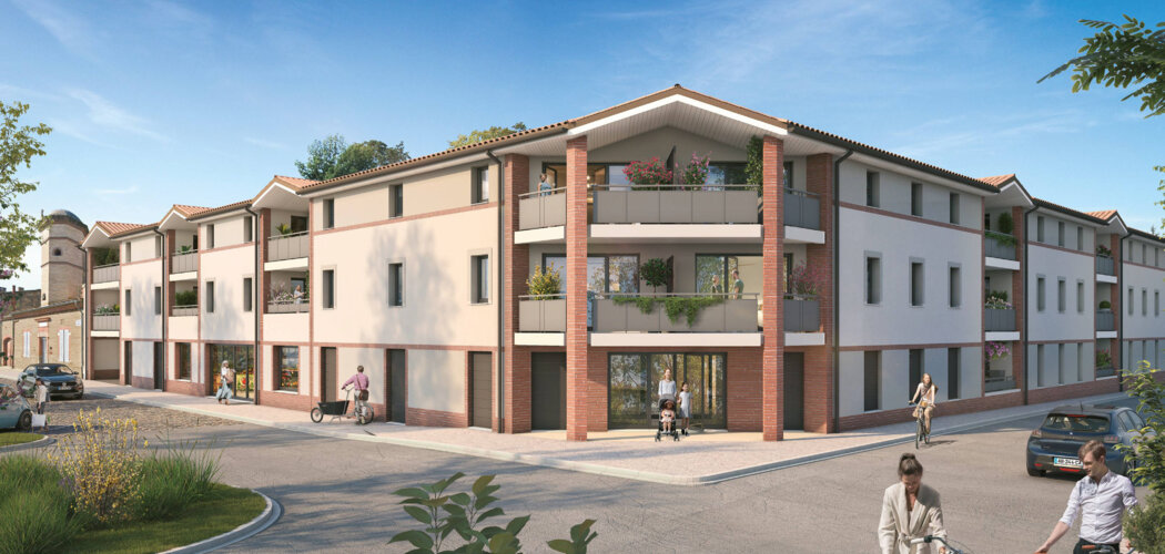 Programme immobilier neuf Cœur Village - Cépet résidence au cœur d’un village aux portes de Toulouse (31620) - Référence : 14856
