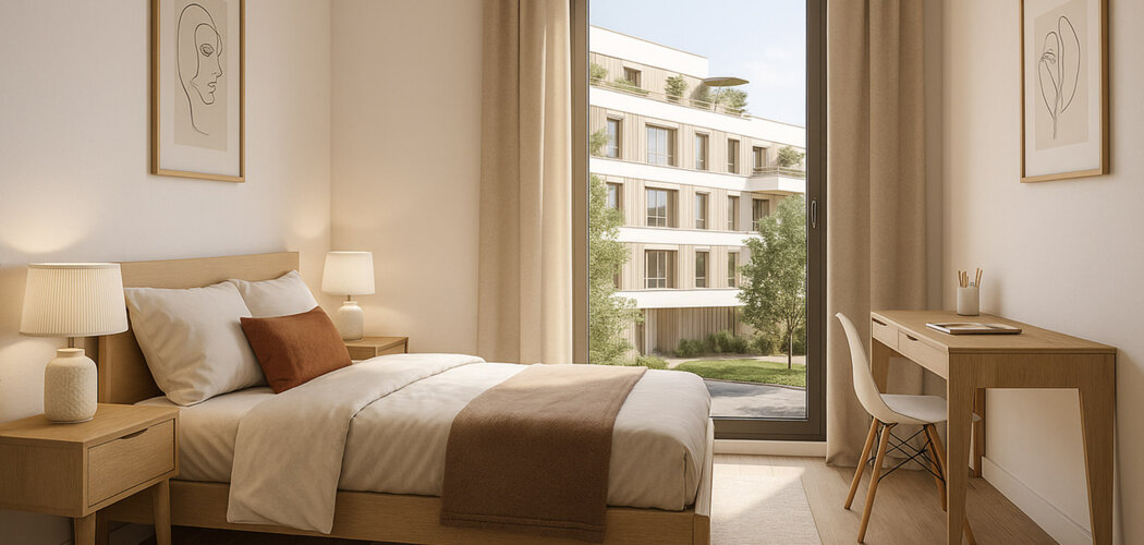 Programme immobilier neuf Sillage (95) - Cergy au coeur du quartier de Sainte-Apolline (95000) - Référence : 16769