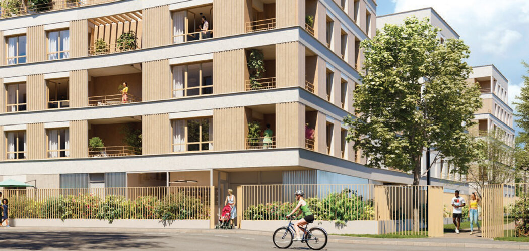 Programme immobilier neuf Sillage (95) - Cergy au coeur du quartier de Sainte-Apolline (95000) - Référence : 16769