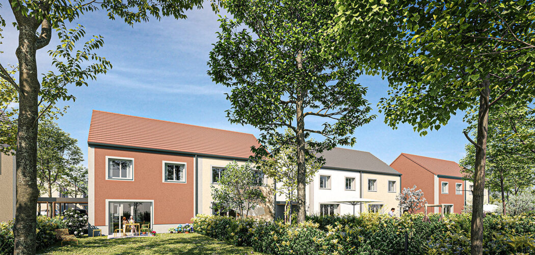 Programme immobilier neuf LE HAMEAU DU LAC - Cergy quartier du Ponceau aux portes de Paris (95000) - Référence : 16763