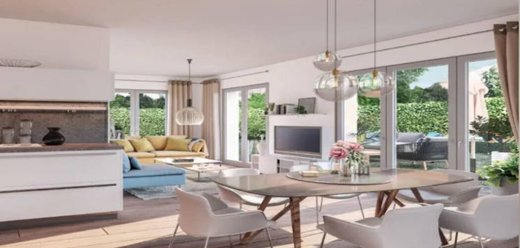 Programme immobilier neuf ECRYN - Cerny : Appartements T3 avec jardins privatifs et espace nuit intimiste proche des établissements scolaires (91590) - Référence : 5108