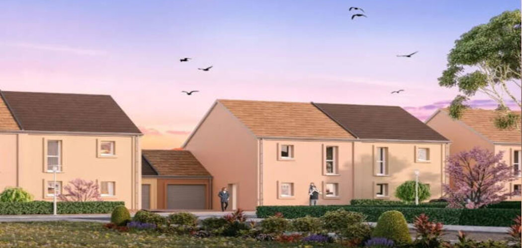 Programme immobilier neuf ECRYN - Cerny : Appartements T3 avec jardins privatifs et espace nuit intimiste proche des établissements scolaires (91590) - Référence : 5108