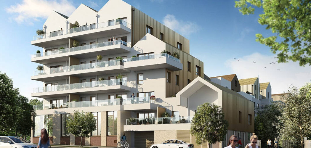 Programme immobilier neuf DORIA - Cesson-Sévigné à deux pas de Rennes (35510) - Référence : 15307
