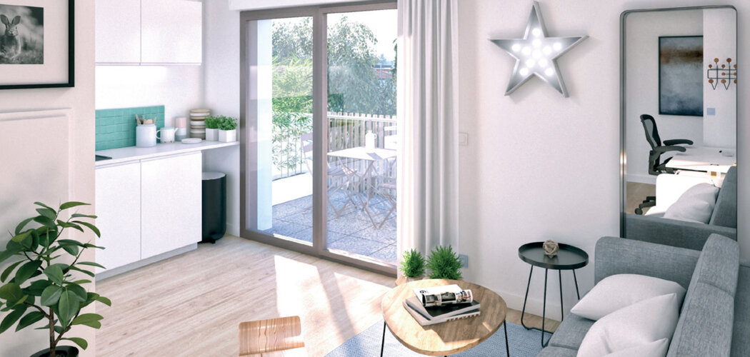 Programme immobilier neuf RESIDENCE KER CAMPUS - Cesson-Sévigné résidence étudiante proche Campus Beaulieu (35510) - Référence : 17667