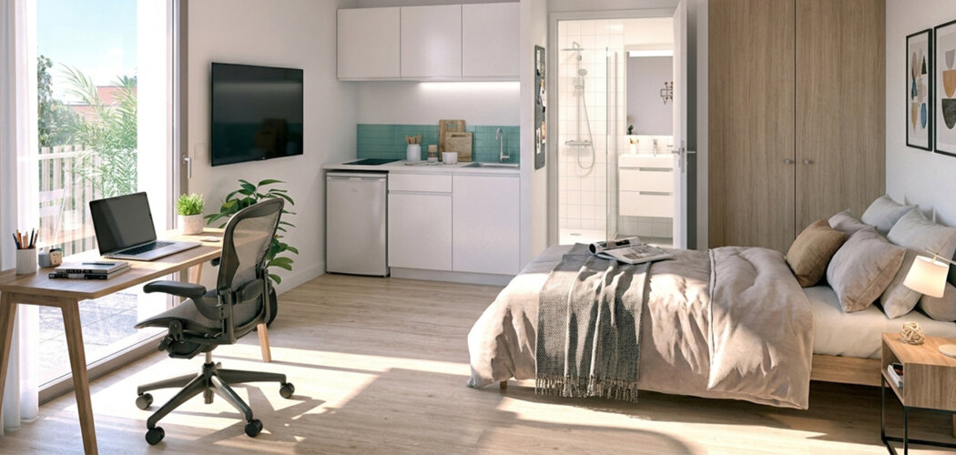 Programme immobilier neuf RESIDENCE KER CAMPUS - Cesson-Sévigné résidence étudiante proche Campus Beaulieu (35510) - Référence : 17667