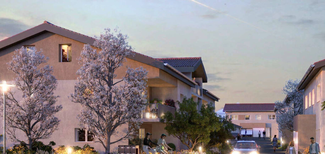Programme immobilier neuf LES VILLAS SEYSSIA - Cessy à 3 minutes du bus 60 vers Genève (01170) - Référence : 16916