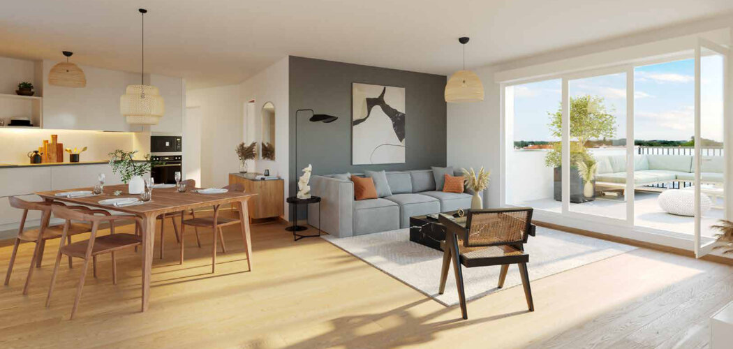 Programme immobilier neuf MAESTRIA - Challans : Appartements T2–T5 avec terrasses, proximité commerces et cœur de ville (85300) - Référence : 14674