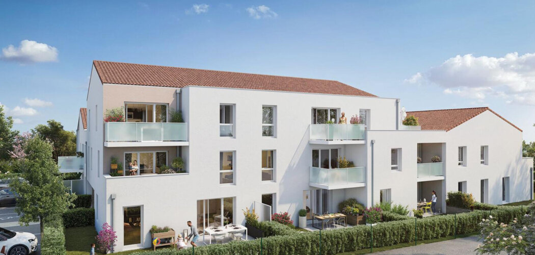 Programme immobilier neuf Aulnéa - Challans centre-ville à proximité de la gare (85300) - Référence : 16464