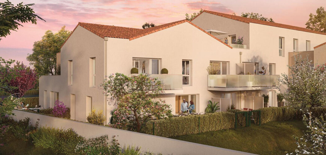 Programme immobilier neuf Aulnéa - Challans centre-ville à proximité de la gare (85300) - Référence : 16464
