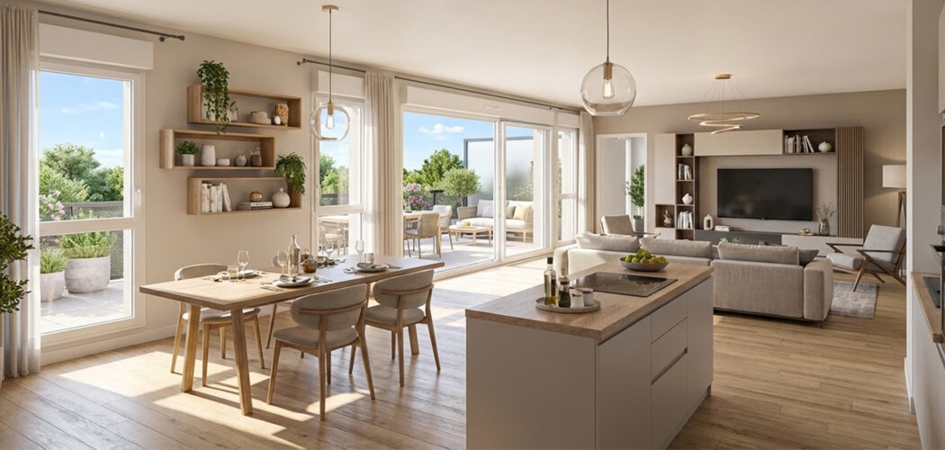 Programme immobilier neuf Les Jardins Bois Soleil - Challans résidence contemporaine proche de la mer (85300) - Référence : 16462