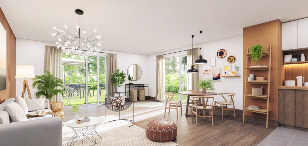 Programme immobilier neuf Arboréa - Challes-les-Eaux : 35 appartements neufs T2–T5 à 15 min de Chambéry (73190) - Référence : 15851