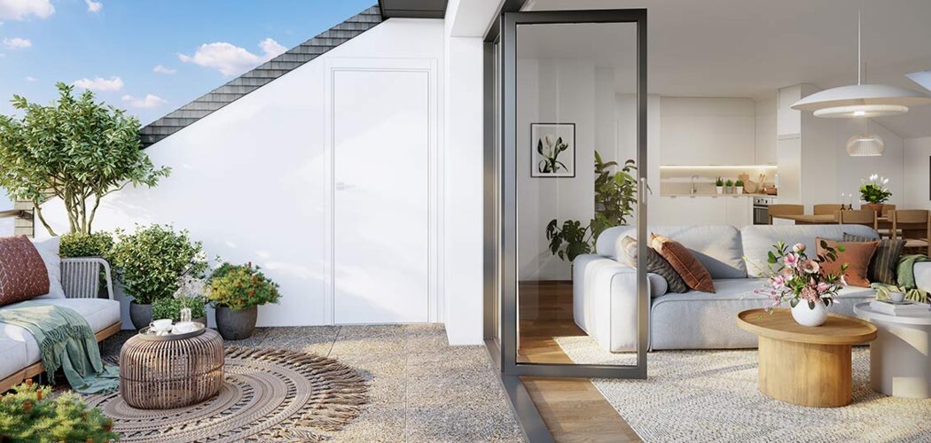 Programme immobilier neuf Les Confluences - Chalonnes-sur-Loire : appartements neufs du 2 au 5 pièces en cœur de ville proche de la Loire (49290) - Référence : 15503