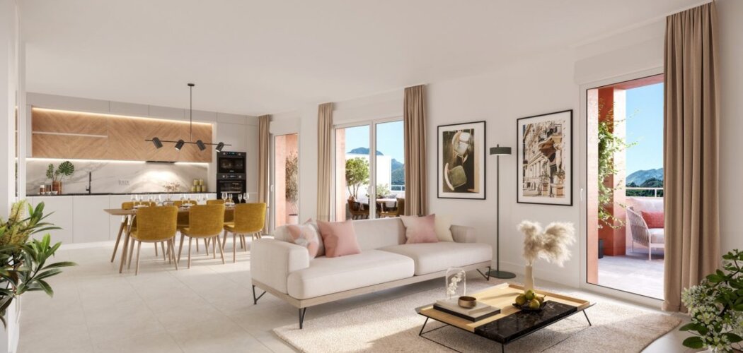 Programme immobilier neuf L'OREE BISSY - Chambéry : appartements neufs du studio au 4 pièces à 7 min en vélo du centre (73000) - Référence : 15434