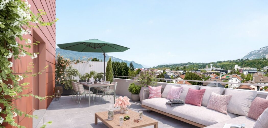 Programme immobilier neuf L'OREE BISSY - Chambéry : appartements neufs du studio au 4 pièces à 7 min en vélo du centre (73000) - Référence : 15434
