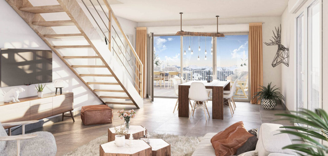 Programme immobilier neuf LES SHEDS - Chambéry : appartements neufs du studio au 5 pièces en écoquartier Vetrotex (73000) - Référence : 15241
