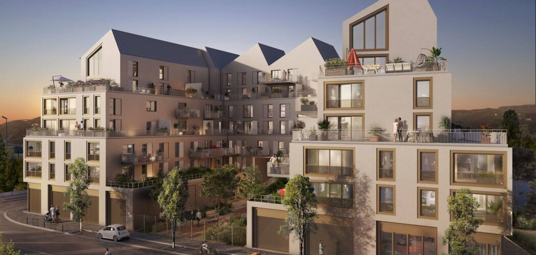 Programme immobilier neuf LES SHEDS - Chambéry : appartements neufs du studio au 5 pièces en écoquartier Vetrotex (73000) - Référence : 15241