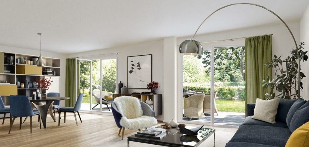 Programme immobilier neuf La Porte de Chambourcy - Chambourcy : appartements et maisons neuves T2–T4 aux portes de Poissy Maladrerie (78240) - Référence : 15849