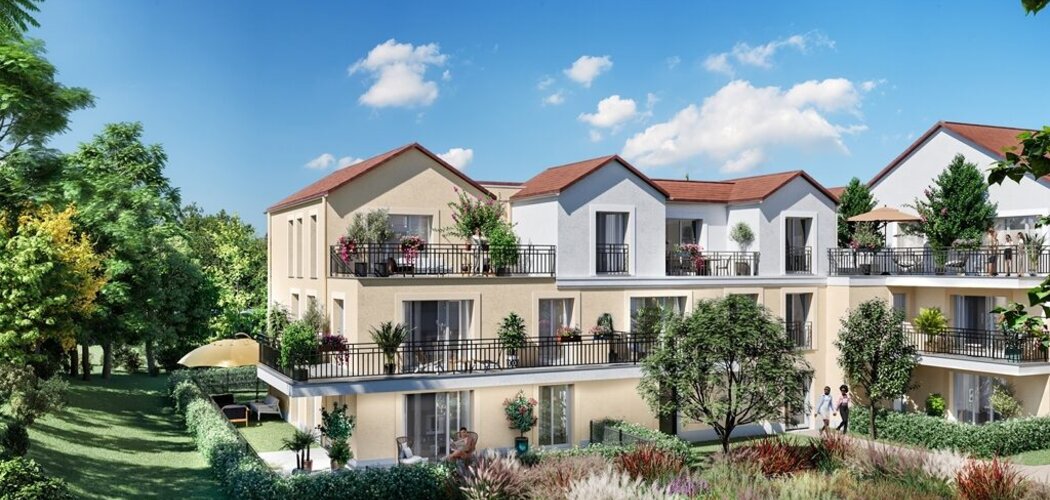 Programme immobilier neuf La Porte de Chambourcy - Chambourcy : appartements et maisons neuves T2–T4 aux portes de Poissy Maladrerie (78240) - Référence : 15849