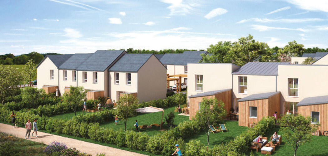Programme immobilier neuf SIBYLLA - Chambray-lès-Tours maisons neuves au coeur de l’écoquartier de la Guignardière (37170) - Référence : 15333