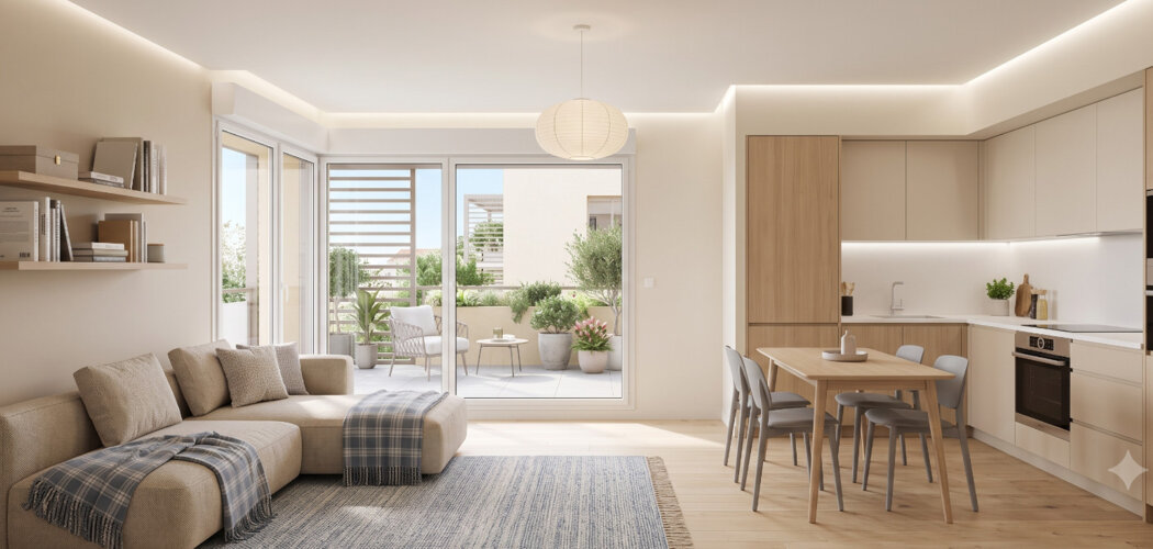 Programme immobilier neuf Le Clos Mont d'Or - Pleine propriété - Champagne-au-Mont-d’Or : Appartements T2–T4 avec terrasses, parking sécurisé et proximité Lyon (69410) - Référence : 14586