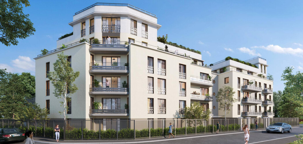 Programme immobilier neuf ELEGANCIA - Champigny-sur-Marne : appartements neufs du 2 au 4 pièces sur les bords de la Marne (94500) - Référence : 14965