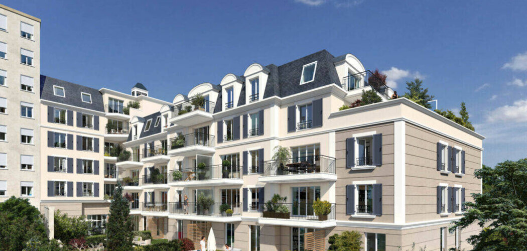 Programme immobilier neuf Villa du Golf - Champigny-sur-Marne : Appartements studio–T5 avec terrasses, double orientation et parking à 200m du parc du Tremblay (94500) - Référence : 6619