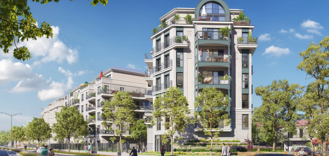 Programme immobilier neuf Terrasses de Neuville - Champigny-sur-Marne près du RER A et E (94500) - Référence : 15882