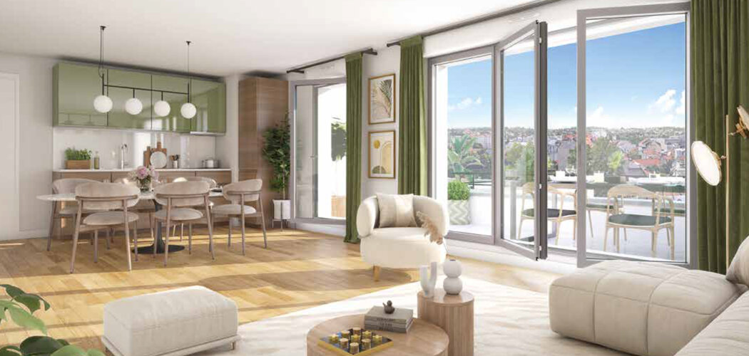 Programme immobilier neuf Duo Verde - Champigny-sur-Marne proche en bus du RER A (94500) - Référence : 16671
