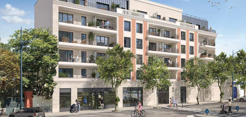 Programme immobilier neuf Duo Verde - Champigny-sur-Marne proche en bus du RER A (94500) - Référence : 16671
