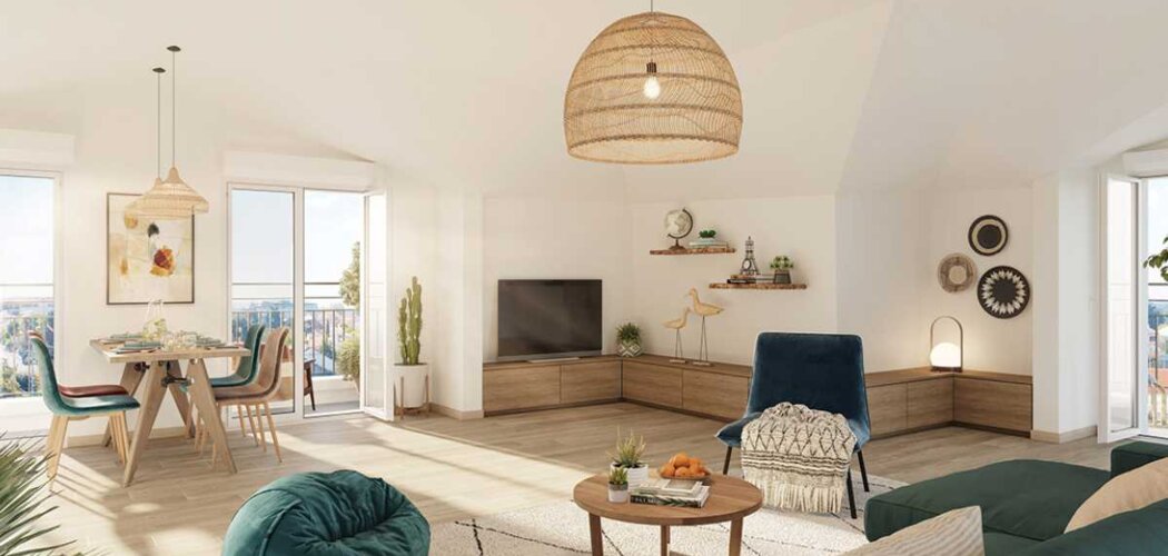 Programme immobilier neuf LE 03 - Champlan : Appartements studio–T3 avec terrasses, parking sécurisé et proximité Longjumeau (91160) - Référence : 7115
