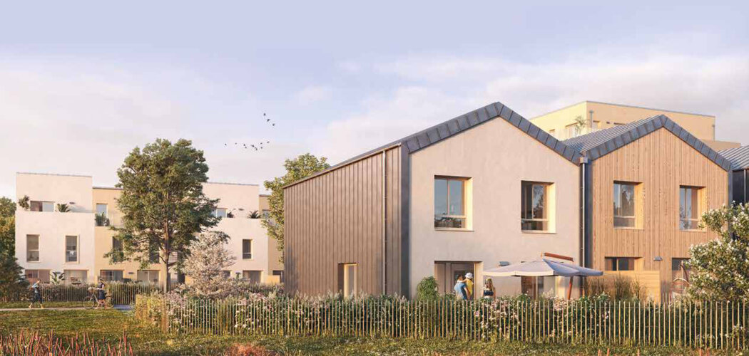 Programme immobilier neuf LES CLAIRIÈRES BOISÉES | BOCAGE CITADIN - Maisons - Chantepie maisons neuves au coeur de l’écoquartier Bocage (35135) - Référence : 15300