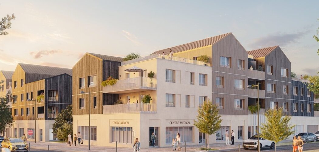 Programme immobilier neuf LE SAULE BLANC - Chantepie quartier Bocage proche de Rennes (35135) - Référence : 15299