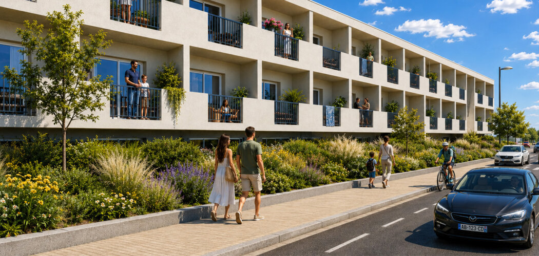 Programme immobilier neuf Le Nova - Chantonnay logements réhabilités à 26 min de La Roche-sur-Yon (85110) - Référence : 18083