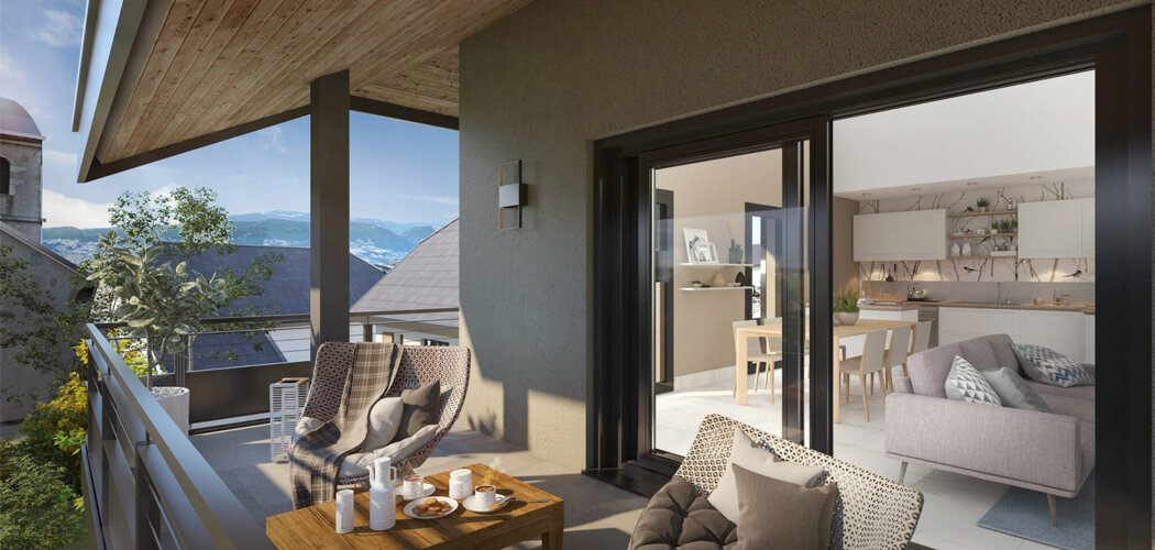 Programme immobilier neuf LE PRE GEORGES - Chapeiry à proximité d’Annecy (74540) - Référence : 13135