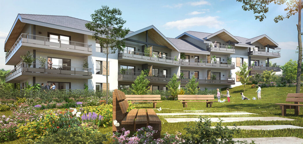 Programme immobilier neuf LE PRE GEORGES - Chapeiry à proximité d’Annecy (74540) - Référence : 13135