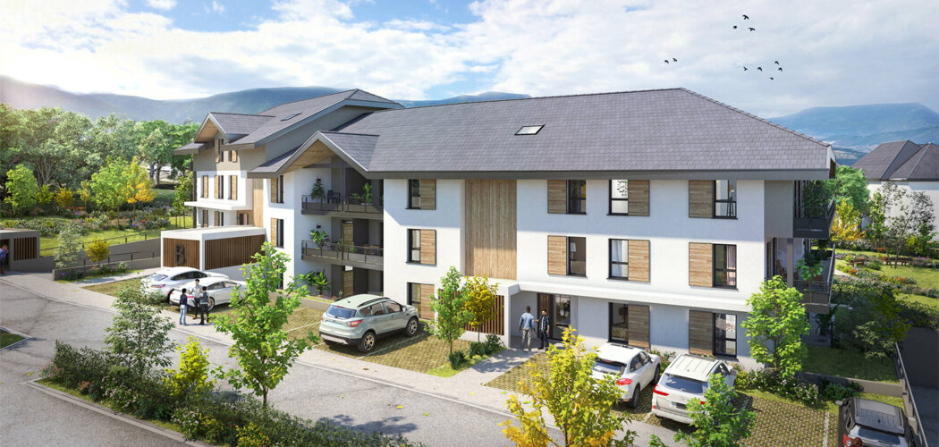 Programme immobilier neuf LE PRE GEORGES - Chapeiry à proximité d’Annecy (74540) - Référence : 13135