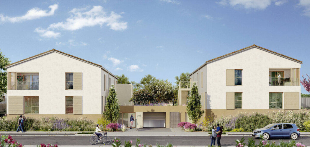 Programme immobilier neuf Les Allées du Chateau - Charly : Appartements T2–T5 et maisons T5–T6 avec jardins, terrasses et luminosité proche du centre-bourg (69390) - Référence : 14311