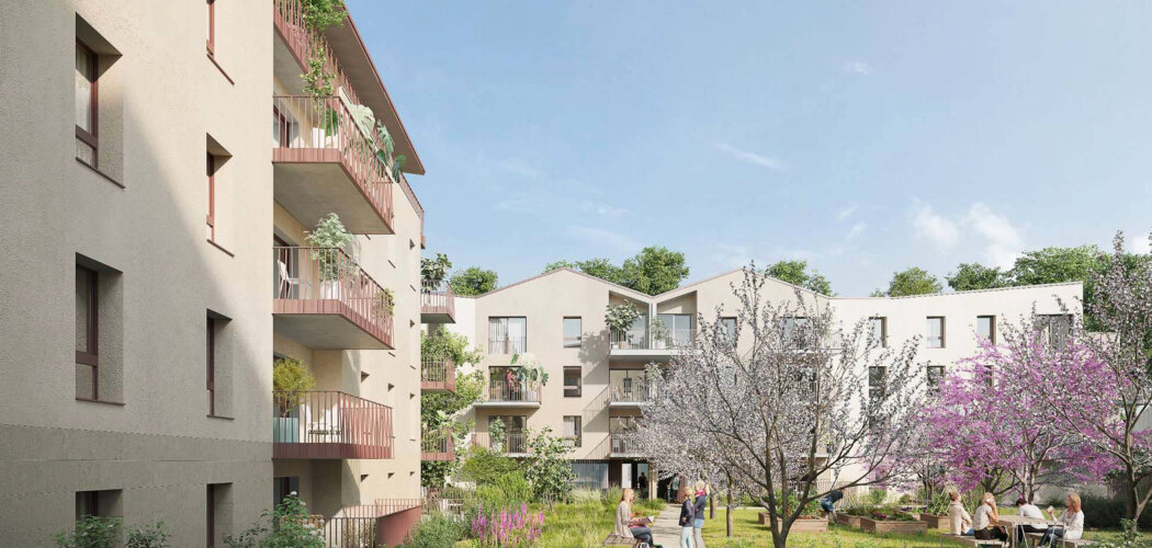 Programme immobilier neuf SCCV Caserne - Les Reflets de L'Eure - Chartres à proximité à pied du centre ville (28000) - Référence : 14700