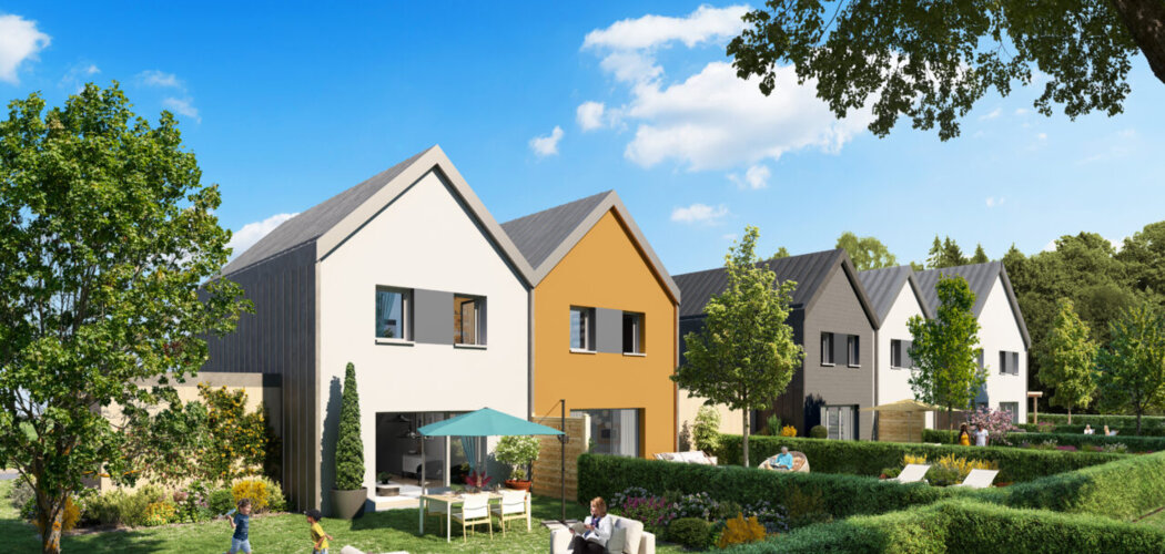 Programme immobilier neuf Le Domaine Des Rives - Chartres : appartements et maisons neuves du 2 au 5 pièces aux anciens remparts (28000) - Référence : 14692