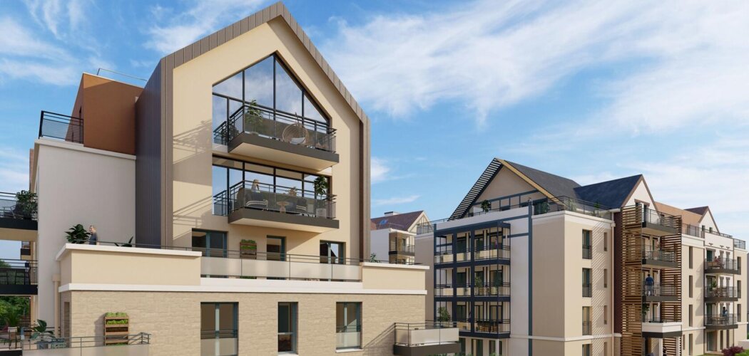 Programme immobilier neuf Floreal - Chartres : appartements neufs 2 à 5 pièces et maisons neuves à 6 min du centre-ville (28000) - Référence : 14699